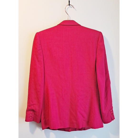 Vintage Fuscia Pink Blazer - Picture 4 of 6